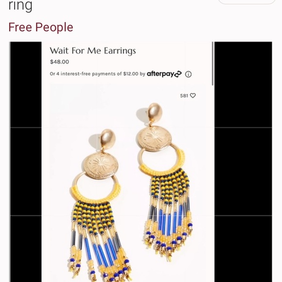 Free People wait for me Earrings - Picture 3 of 6